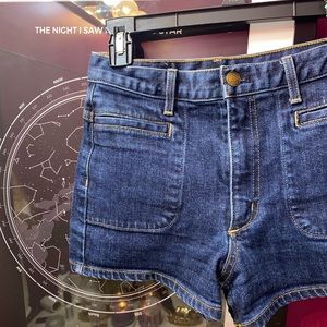 Theory high waisted Denim Shorts